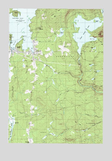 Greenville, ME USGS Topographic Map