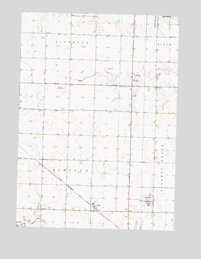 Greenville, IA USGS Topographic Map