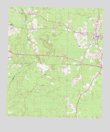 Greenville, FL USGS Topographic Map