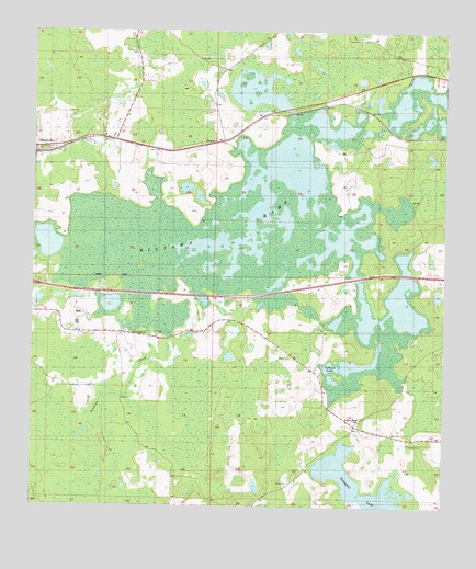 Greenville NE, FL USGS Topographic Map