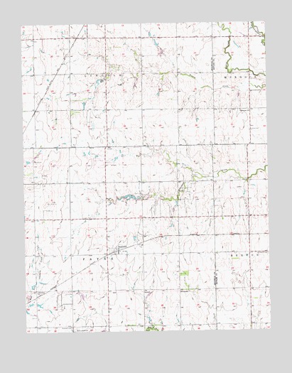 Greenwich, KS USGS Topographic Map