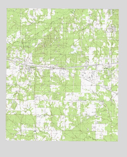 Greenwood, LA USGS Topographic Map