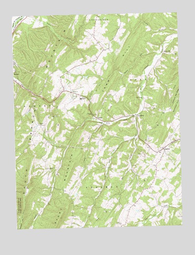 Augusta, WV USGS Topographic Map