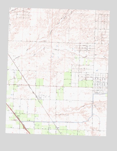 Gregg, CA USGS Topographic Map