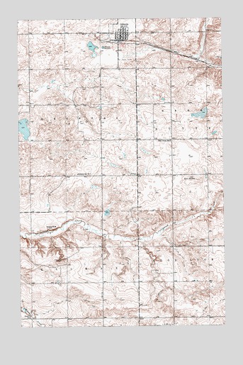 Grenora, ND USGS Topographic Map