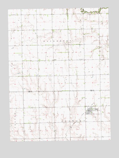 Gresham, NE USGS Topographic Map