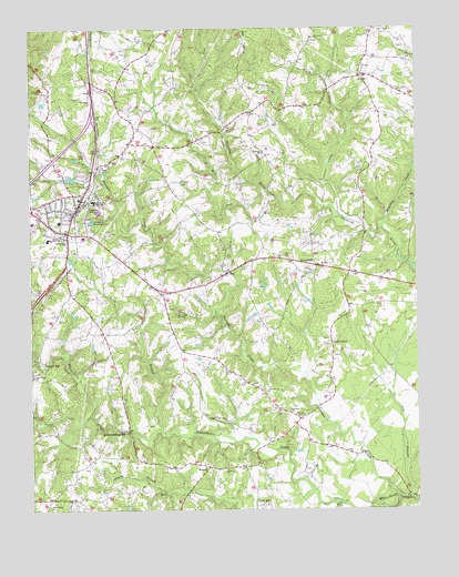 Gretna, VA USGS Topographic Map
