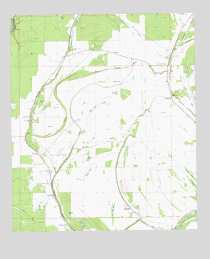 Gretna Green, LA USGS Topographic Map