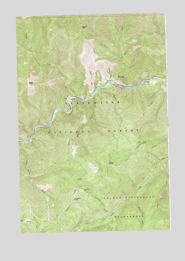 Greystone Butte, ID USGS Topographic Map