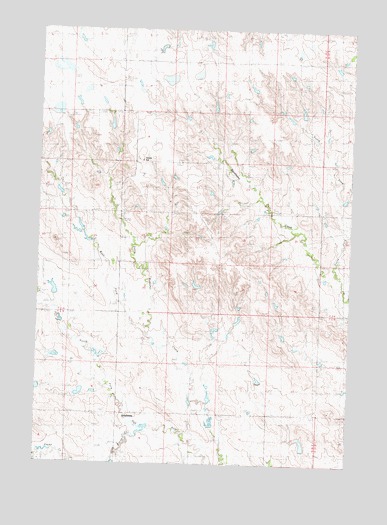 Grindstone, SD USGS Topographic Map