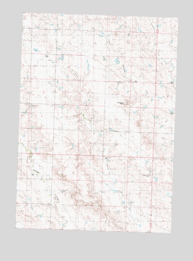 Grindstone Butte, SD USGS Topographic Map