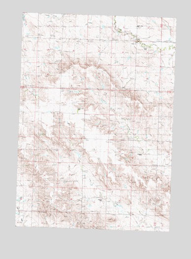 Grindstone SW, SD USGS Topographic Map