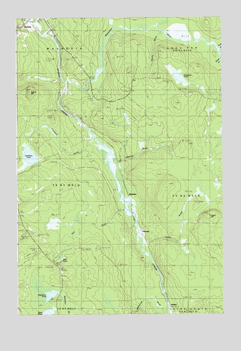 Griswold, ME USGS Topographic Map