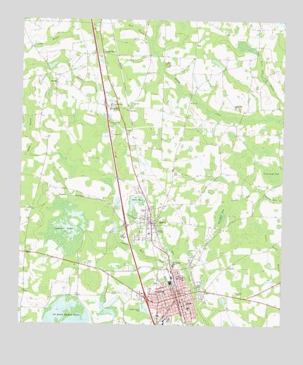 Adel, GA USGS Topographic Map