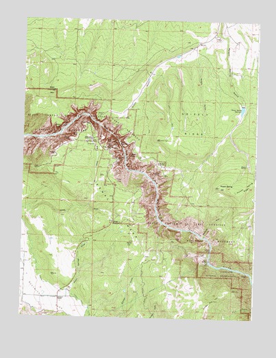 Grizzly Ridge, CO USGS Topographic Map