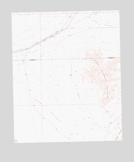 Grommet, CA USGS Topographic Map
