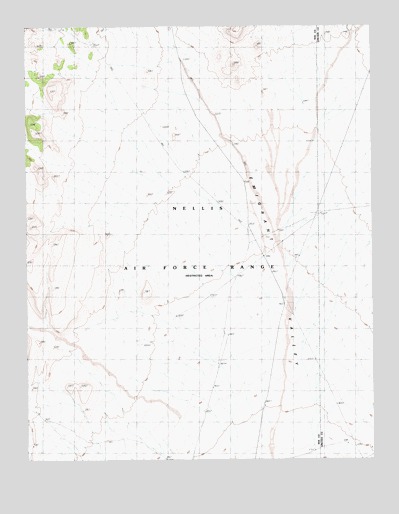 Groom Mine NW, NV USGS Topographic Map