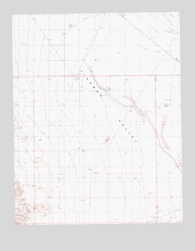 Groom Range NE, NV USGS Topographic Map
