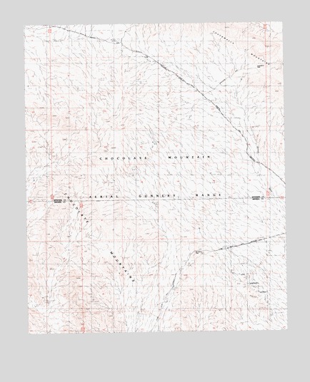 Augustine Pass, CA USGS Topographic Map