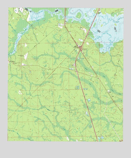 Gross, FL USGS Topographic Map