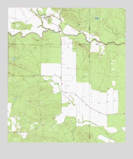 Gross Tank, TX USGS Topographic Map