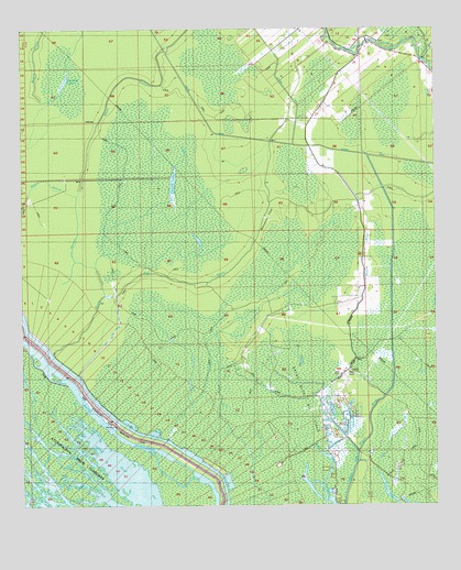 Grosse Tete SW, LA USGS Topographic Map