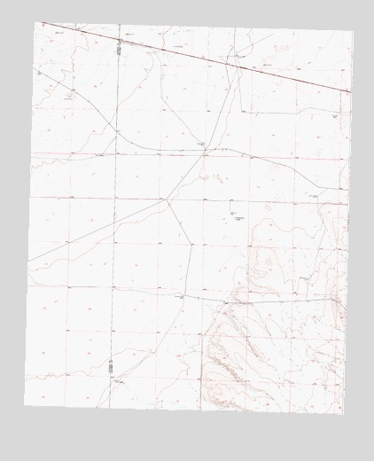 Augustine Well, NM USGS Topographic Map