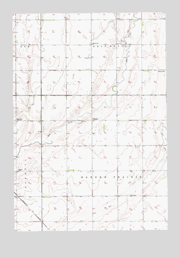 Groton SW, SD USGS Topographic Map