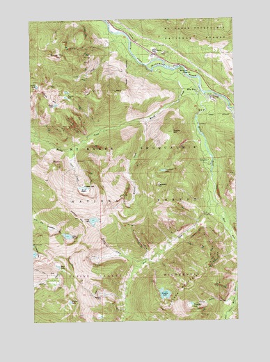 Grotto, WA USGS Topographic Map