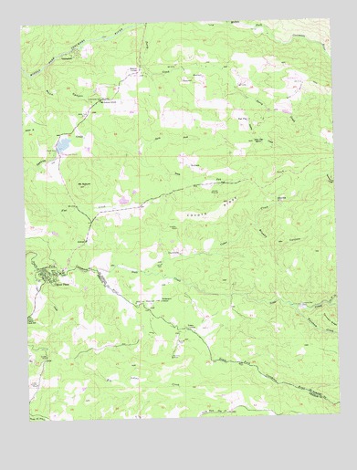 Aukum, CA USGS Topographic Map