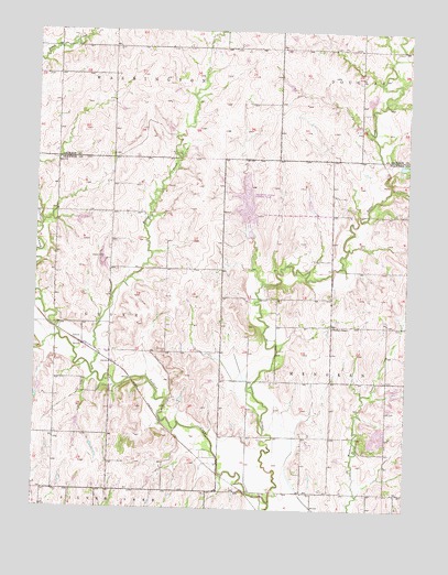 Grove, KS USGS Topographic Map