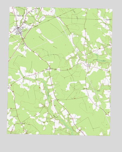 Aulander, NC USGS Topographic Map