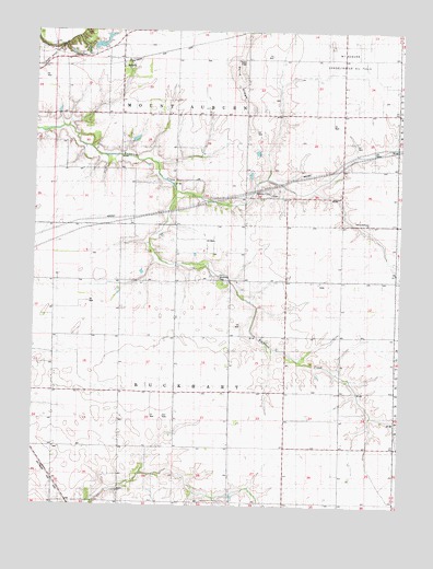 Grove City, IL USGS Topographic Map