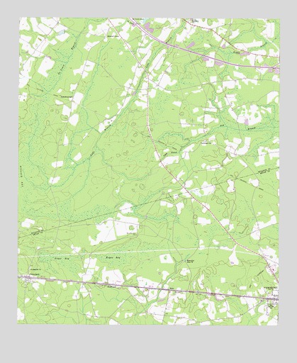 Groveland, GA USGS Topographic Map