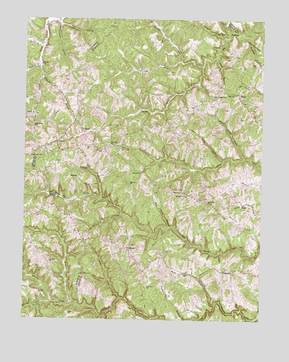 Ault, KY USGS Topographic Map