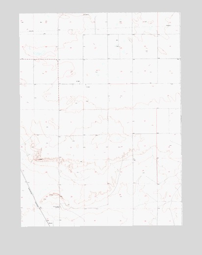 Grover North, CO USGS Topographic Map