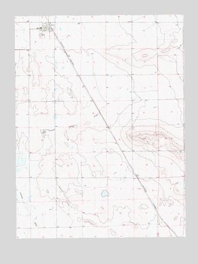 Grover South, CO USGS Topographic Map
