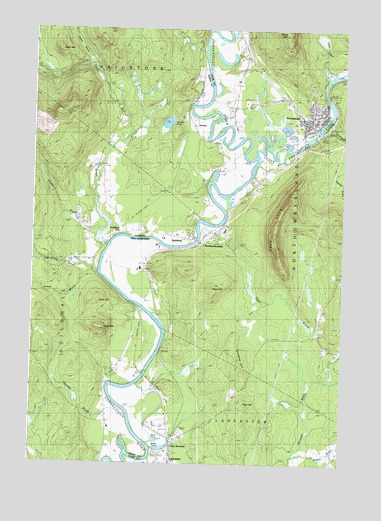 Groveton, NH USGS Topographic Map