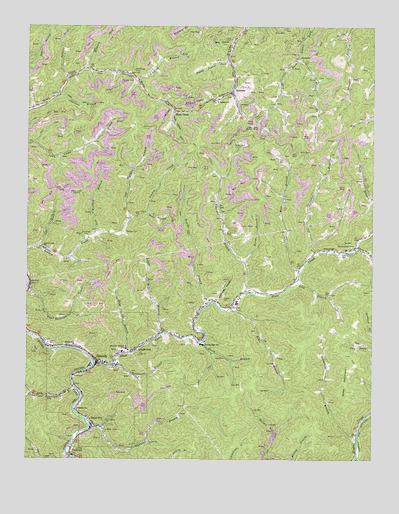 Grundy, VA USGS Topographic Map