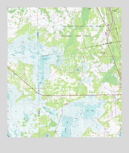 Aurantia, FL USGS Topographic Map