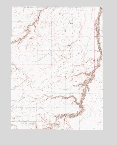Guadalupe Meadows, OR USGS Topographic Map