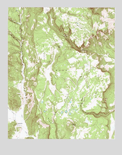 Guadalupita, NM USGS Topographic Map