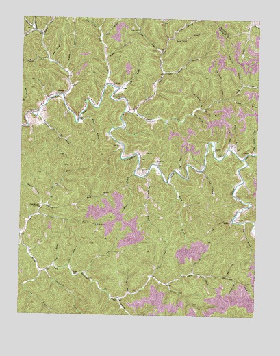 Guage, KY USGS Topographic Map