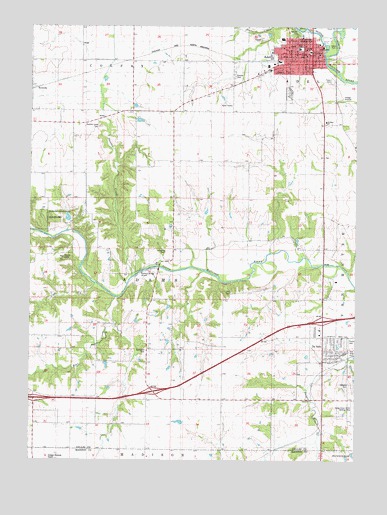 Adel, IA USGS Topographic Map