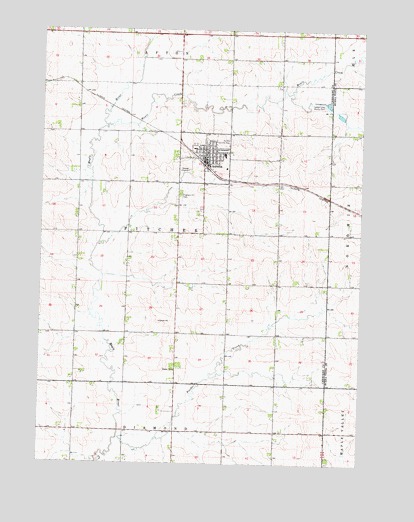 Aurelia, IA USGS Topographic Map