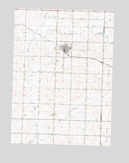Aurelia, IA USGS Topographic Map