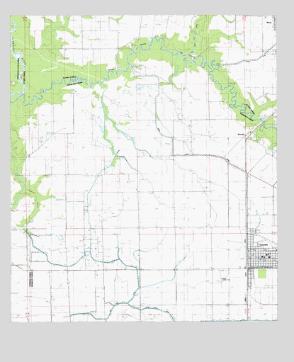Gueydan, LA USGS Topographic Map