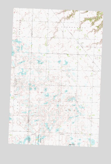 Aurelia, ND USGS Topographic Map