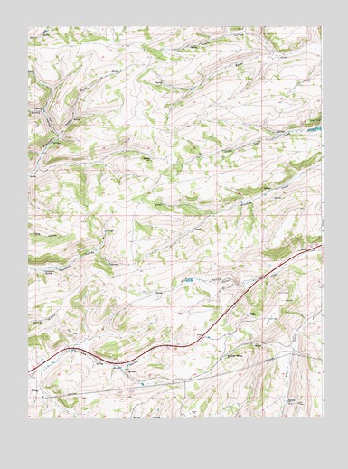 Guild Hollow, WY USGS Topographic Map