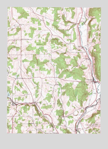 Guilford, NY USGS Topographic Map